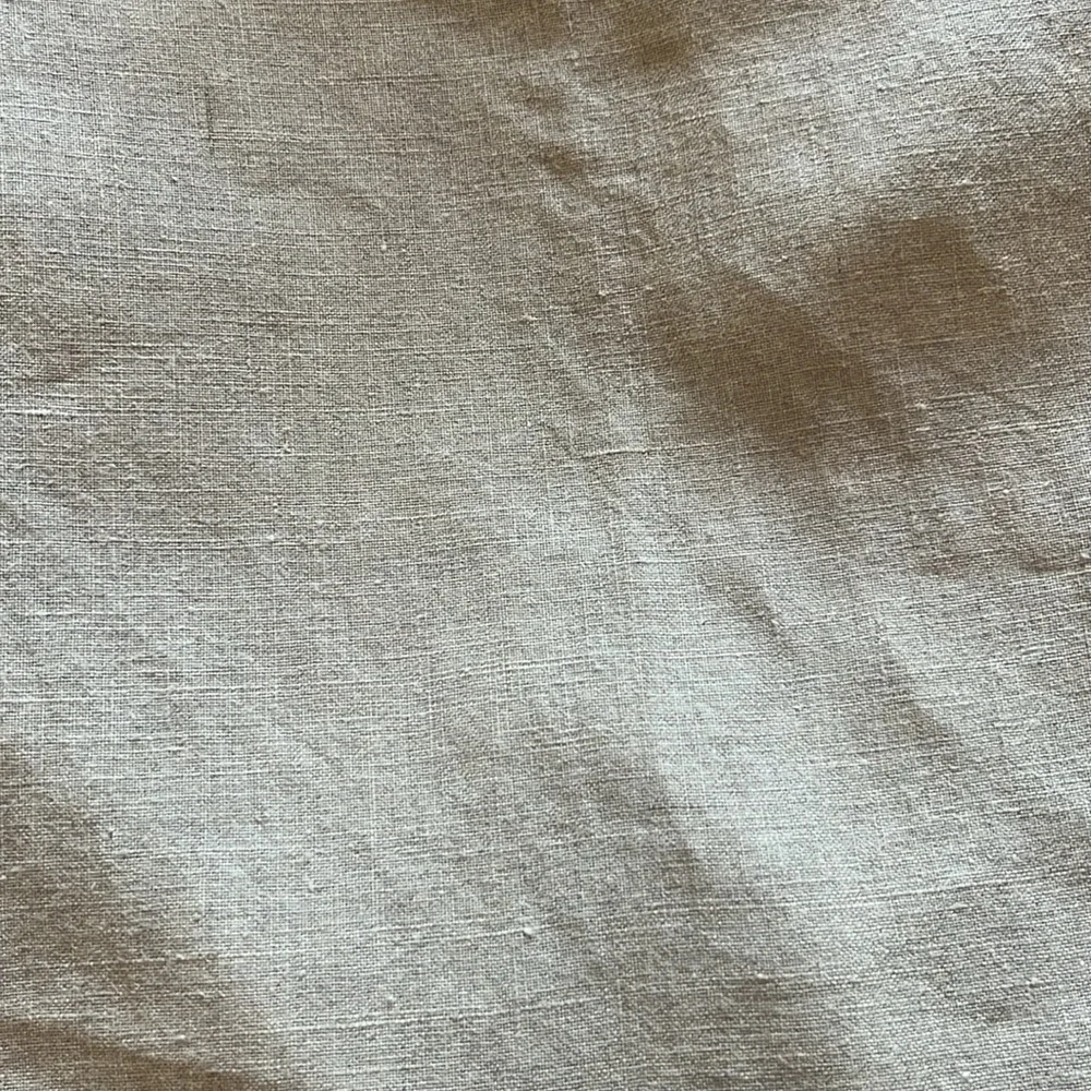 Paul Frederic Pleated Linen Pants Casual  Cream/Tan